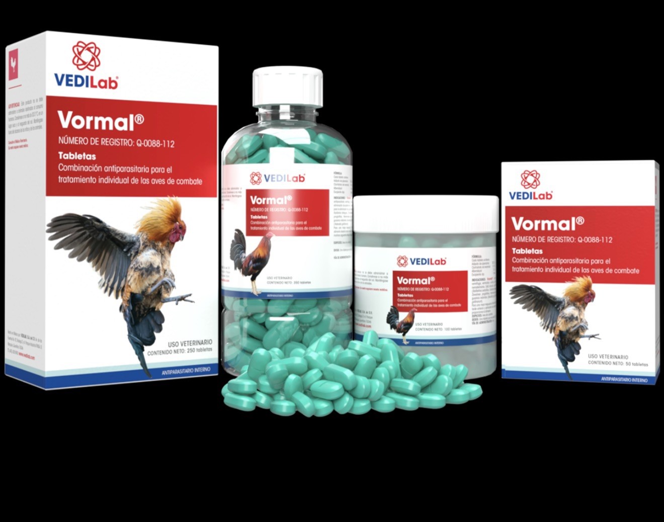Vormal  100 tabletas 