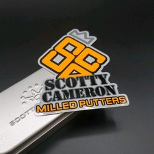 SCOTTY CAMERON MILLED PUTTERS STICKER / DECAL