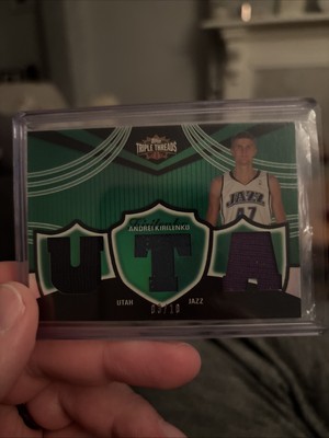 Topps Triple Threads 2007 Andrei Kirilenko Numbered 3/18