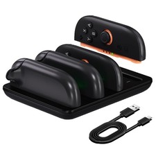 Ladestation für Nintendo Switch 2 Joy-Con 4-in-1 Magnetisch USB-C Zubehör