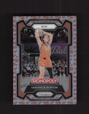 2024 Panini Prizm Monopoly WNBA #1 Veronica Burton Dice Prizms