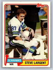 1981 Topps Steve Largent #271 card