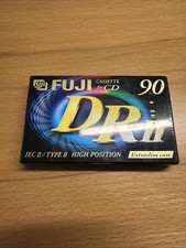 FUJI DR-II 90 Audio Kassette Tape Cassette Extraslim Case Originalverpackt
