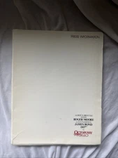 Octopussy OG Press Kit 007 James Bond Roger Moore Maud Adams 6 Photos 1983