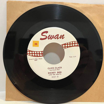 DICKEY DOO - Click-Clack / Did You Cry (1957) - 7'' Vinyl Record 45RPM - VG+