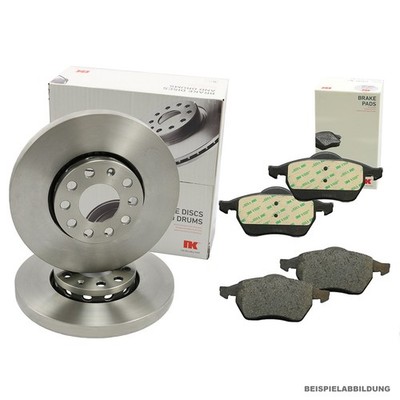 NK BREMSSCHEIBEN BELÄGE HINTEN für CITROEN DS C3 C4 DS3 Cactus Picasso Cabrio