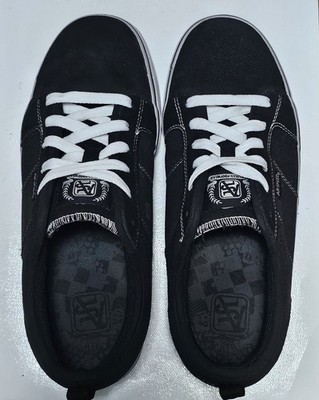 EUC AirSpeed Footwear DEMO 2.0 Black Denim Suede Men's 11 Low Top Sneakers Shoes