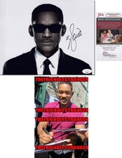 Will Smith signed "MEN IN BLACK" 8x10 Photo Autographed PROOF Bad Boys JSA COA