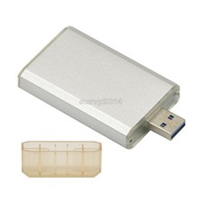 USB 3.0 to mSATA SSD Hard Disk Box Converter Adapter Enclosure External Case