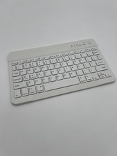 Ultra-Slim Bluetooth Keyboard, 10" Wireless, Rechargeable, for iOS/Android