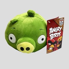 Angry Birds Minion Green Pig Classic 5  Plush Toy Factory Rovio 2025 NWT