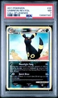 2011 POKEMON CALL OF LEGENDS #22 UMBREON-REVERSE FOIL PSA 7