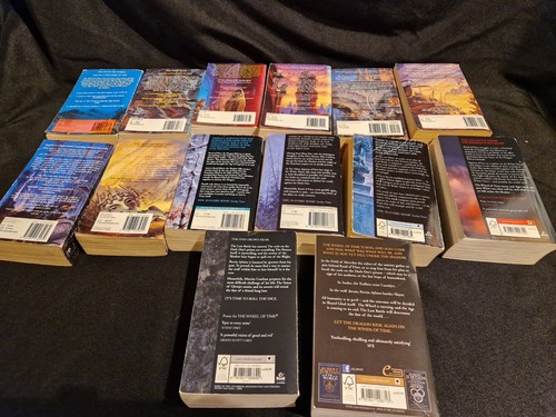 Robert Jordan Wheel Of Time Complete Set 1-14 Paperback Books - Picture 6 of 14