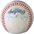 Justin Hall St. Paul Saints Autographed Official Northern League Baseball