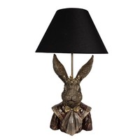 5LMC0033 Tischlampe Tischleuchte Lampe Stehlampe Leuchte Motivlampe Hase Osterha