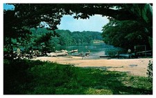 Postcard CAMPGROUND SCENE Calverton New York NY m/01 AU5382 Postcard CAMPGROUND SCENE Calverton New York NY m/01 AU5382