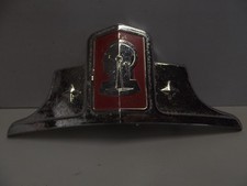 1948 Pontiac 6 Cylinder Car Hood Front Badge Emblem Bullnose Original 510562 Gm