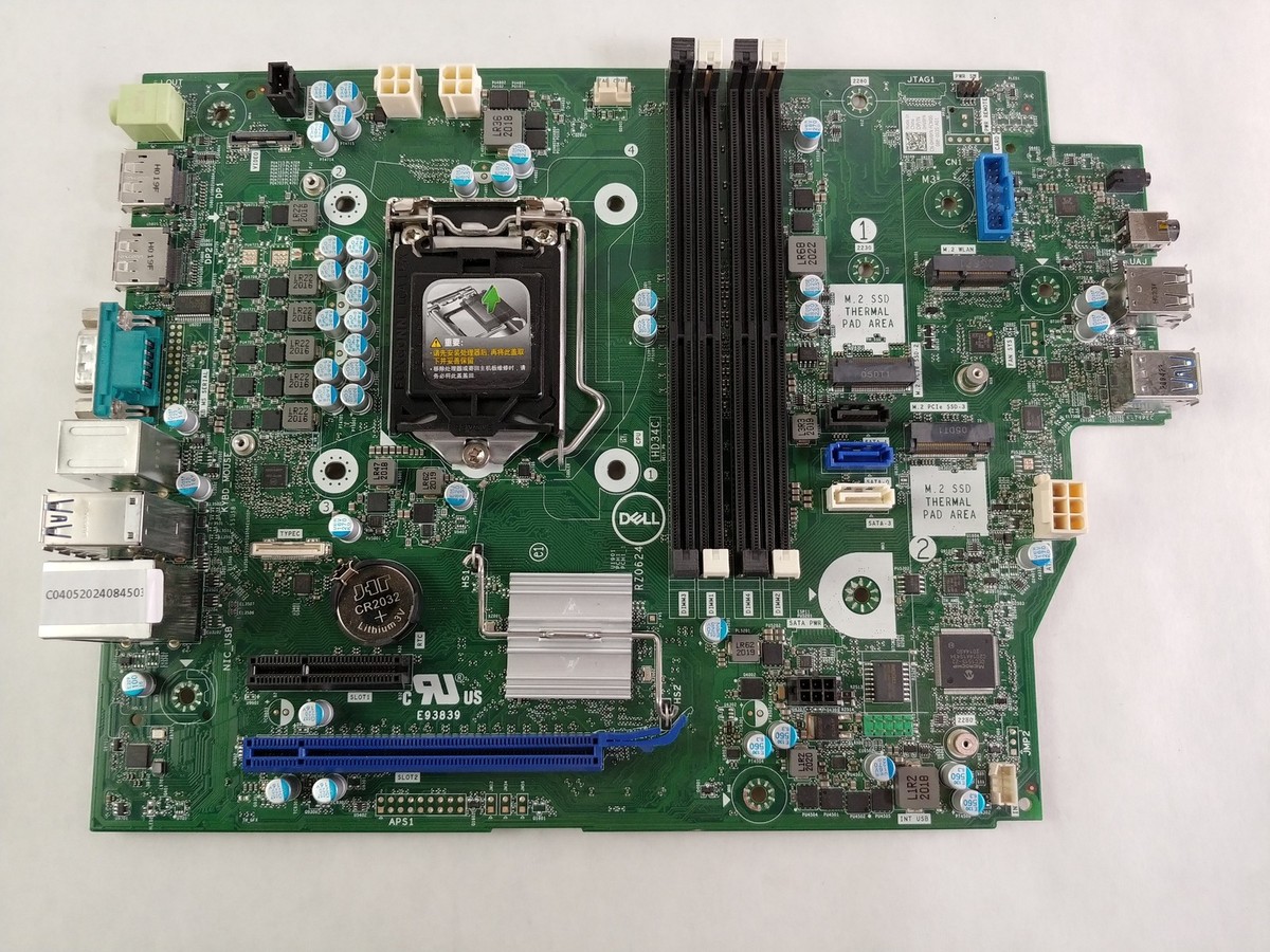 Dell Optiplex 7080 Intel LGA 1200 DDR4 Desktop Motherboard HV8FN - Main Image