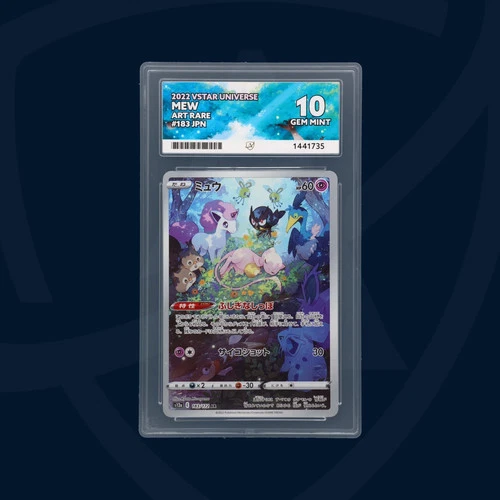 PERFECT SUBGRADES - Mew - 183/172 - 2022 VSTAR Universe - ACE GEM MINT 10