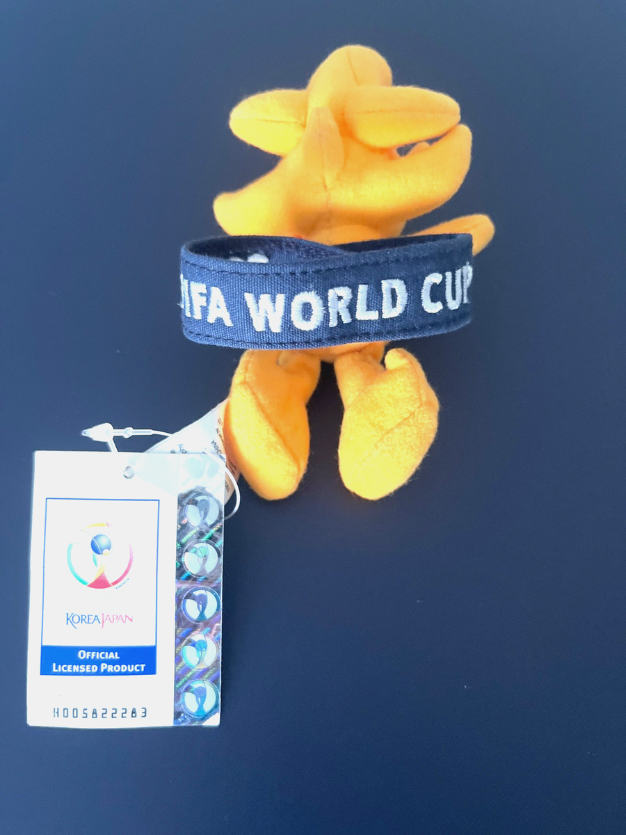 2002 FIFA World Cup Mascot Ato Korea Japan Spheriks 9” Orange