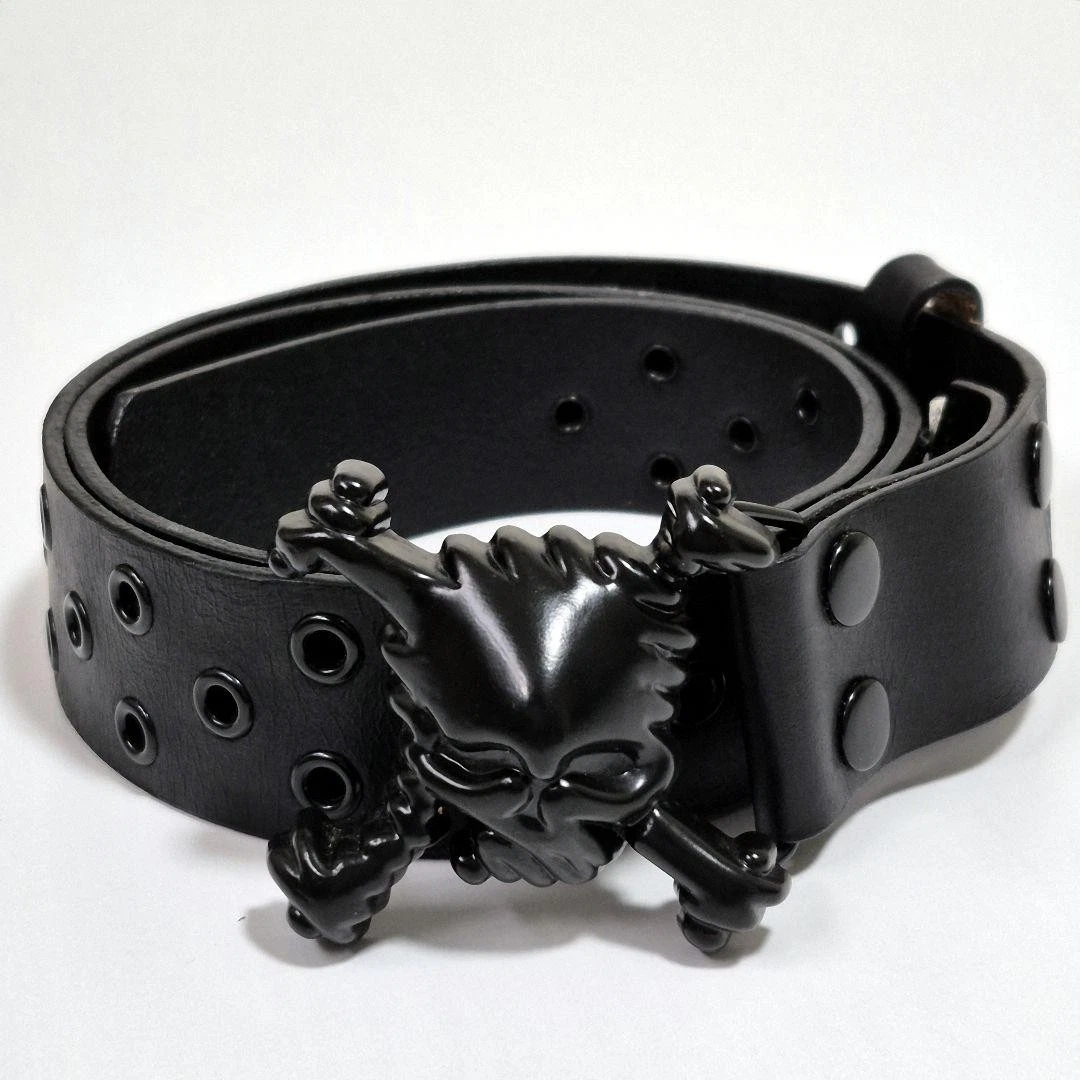 Oakley Leather Skull Belts for Men for sale | eBay