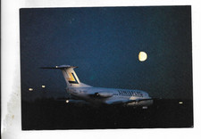 LINJEFLYG WYDANA F28 POCZTÓWKA