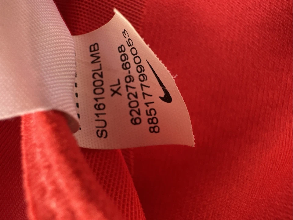 NIKE PRO FIERCE Dri-Fit ‘Medium Support’ Sports Bra 620279 Crimson Purple XL - Image 3 of 4