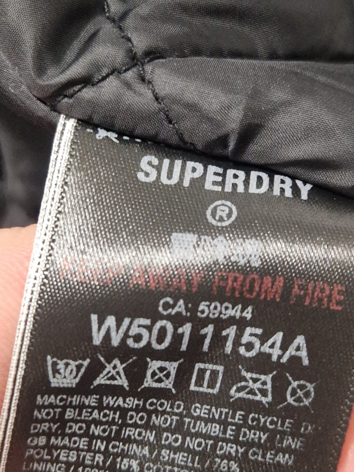 Superdry Ultimate Microfibre SD-Wind Jacket Black… - image 9