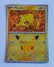 Carta: Pikachu Set: 30° Numero Carta Celebrazione: 38/128 (16/30) Finitura: Holo