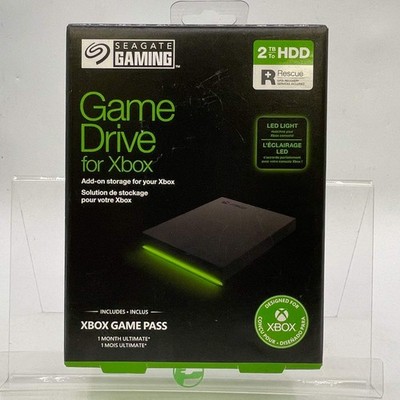 New Seagate Gaming Game Drive for Xbox 2TB HDD SRD0LF0