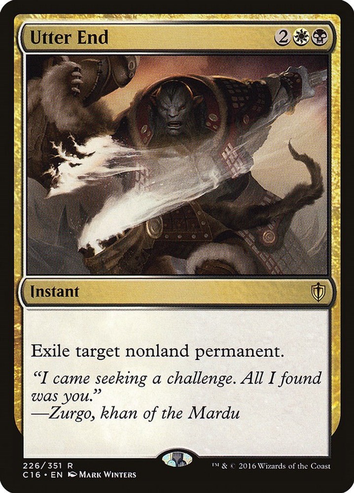Utter End Normal [C16 - 226] LP MagicCommander 2016