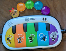 Baby Einstein Caterpillar Musical Toy Piano Multicolor Animals Numbers Skills