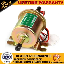 Universal Electric Inline Fuel Pump 12V For Lawn Mowers Small Engine Gas Diesel
