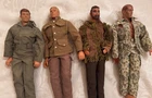 Lot of 4 Vintage 1990’s  Hasbro GI Joe 12" Action Figures 21st Century Toy  Lot
