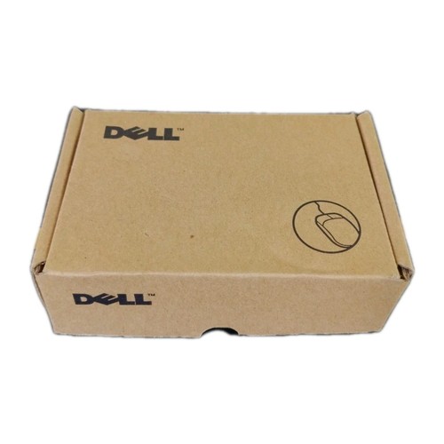 Dell Wired Mouse 6 Button USB Cored Laser Scroll MOCZUL Silver *NEW SEALED* - Picture 2 of 5