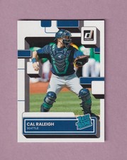 2022 DONRUSS CAL RALEIGH ROOKIE BASEBALL CARD #39 - SEATLE MARINERS