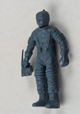 Marx Tom Corbett Blue Rubber Astronaut 1950s Vtg Space Playset Figure
