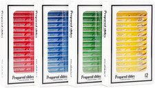 48 Prepared Microscope Slides Set of Animals Insects Plants Flowers, Biological 