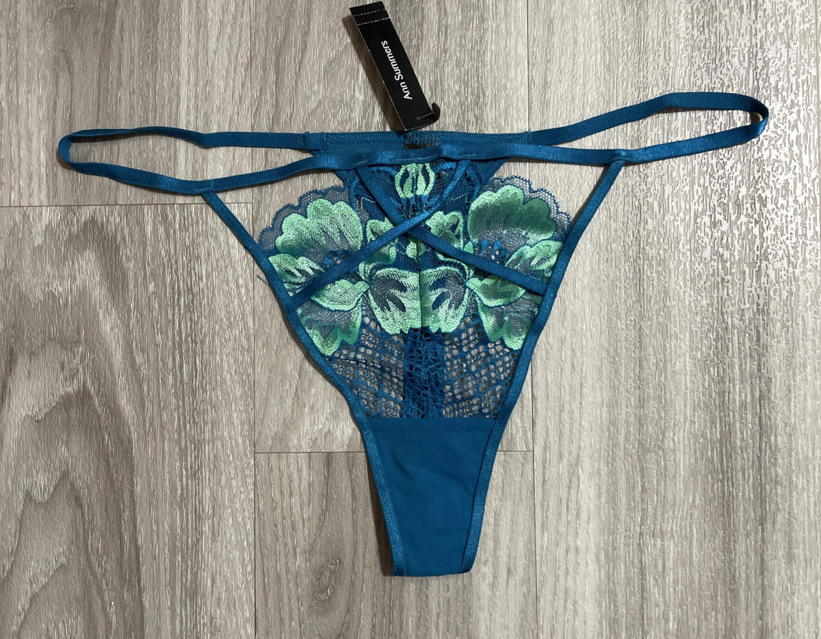 Ann Summers Honeysuckle Thong - Size 12 - NWT