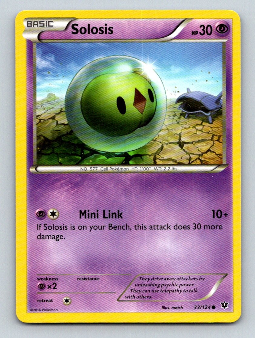 Solosis 33/124 Common Fates Collide Pokemon Lightly Played