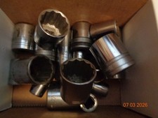 Vintage USA MADE Sockets 1/2 Drive price each...