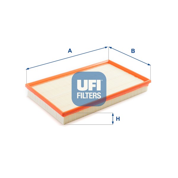 Ufi Luftfilter Filtereinsatz FüR Opel Vectra B 1.6I 16V 1.8I 30.063.00-image