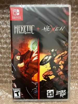 Heretic + Hexen - Limited Run Games (Nintendo Switch) NEW SEALED