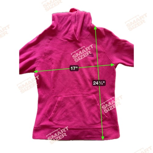 The North Face Damen Fleece Hoodie Gr. S Rosa Athleisure Outdoor Gorpcore Cozy - Bild 8 von 8