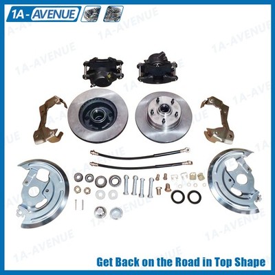 Front Disc Brake Kit Deluxe For 1964-1974 Chevy Chevelle Camaro Pontiac Firebird