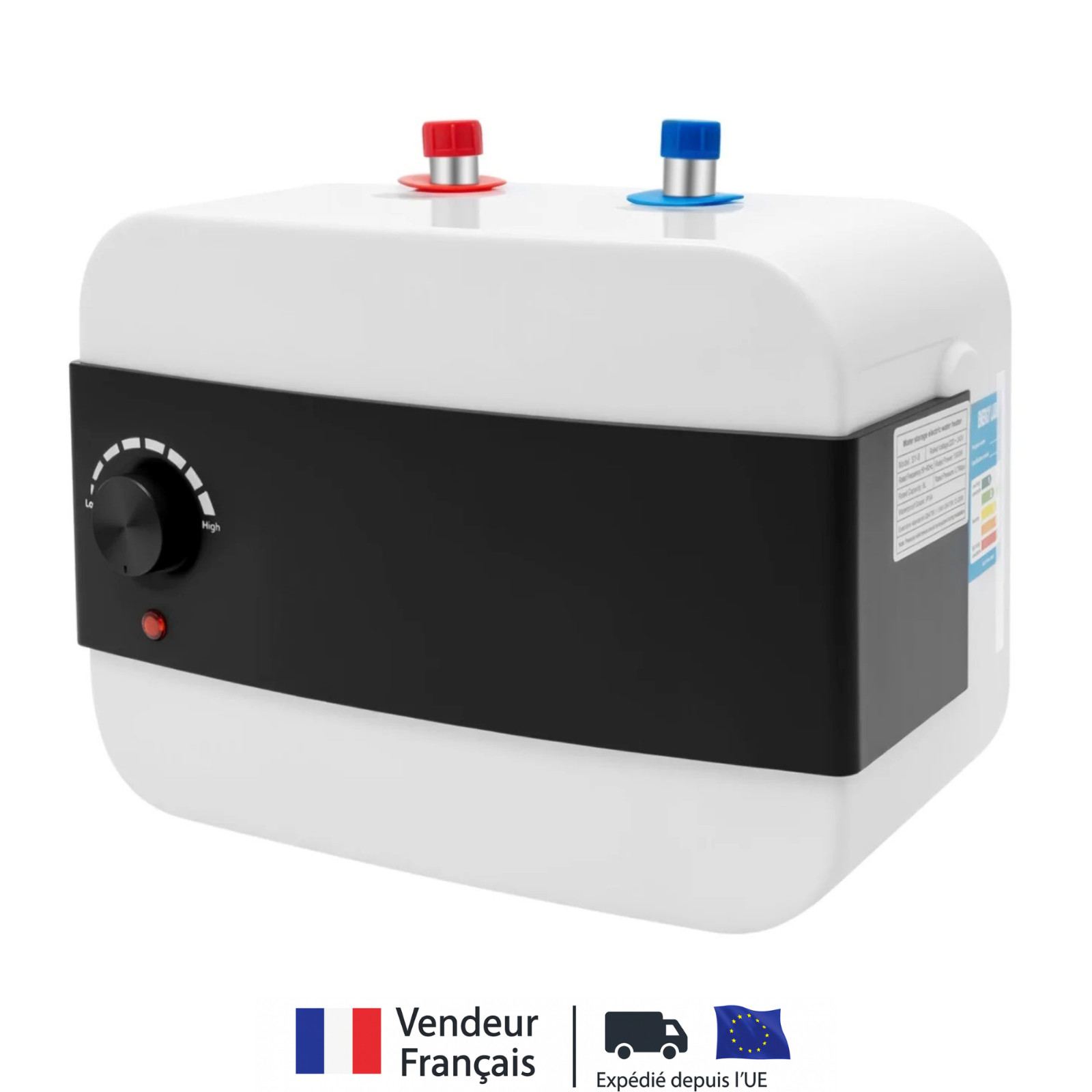 Chauffe-eau compact 6L : finie l'attente de l'eau chaude sous l'évier de la cuisine