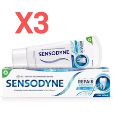Image of Sensodyne Repair & Protect toothpaste Original New Formula 75ml x 3