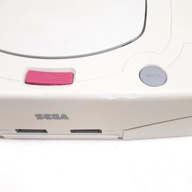 Japanese Sega Saturn Console with 2 controllers, 5 games & memory white system
