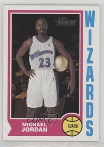 2001-02 Topps Heritage Michael Jordan #264 HOF