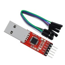 CP2102 USB to TTL Serial Adapter   USB 2.0 to 5Pin UART Converter Module with...